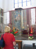 Ulla vor der Danziger Madonna