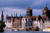 Blick auf die Danziger Altstadt